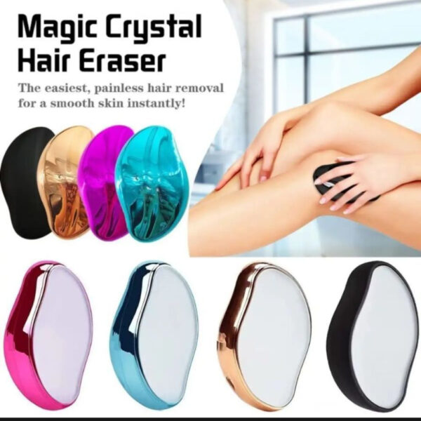 Crystal Hair Eraser Painless Exfoliation Hair Removal Tool For Arms Legs Back