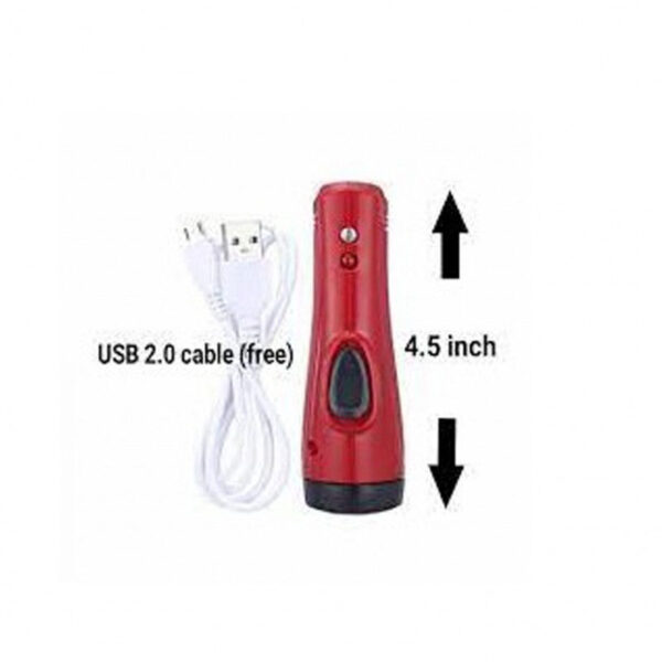 2 in 1 Rechargeable LED Flash Torch