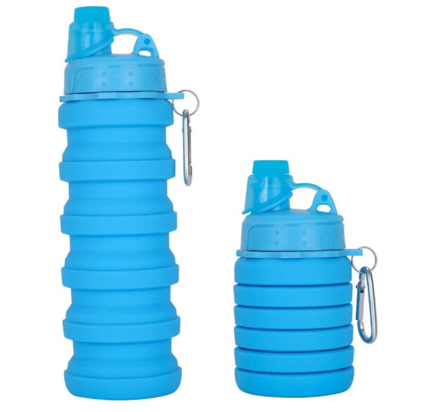 Creative Silicone Folding Water Bottle (500ml)