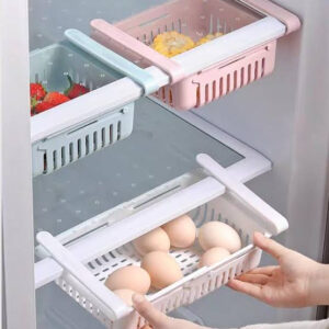 Adjustable Fridge Storage Basket