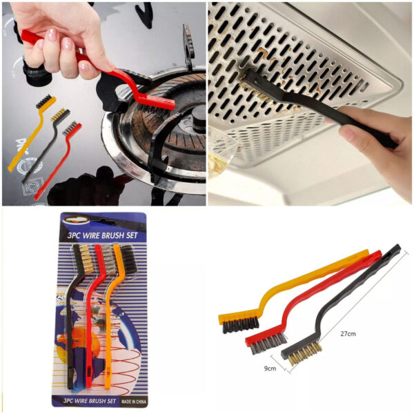 3pcs set Gas Stove Cleaning Brush - Image 3