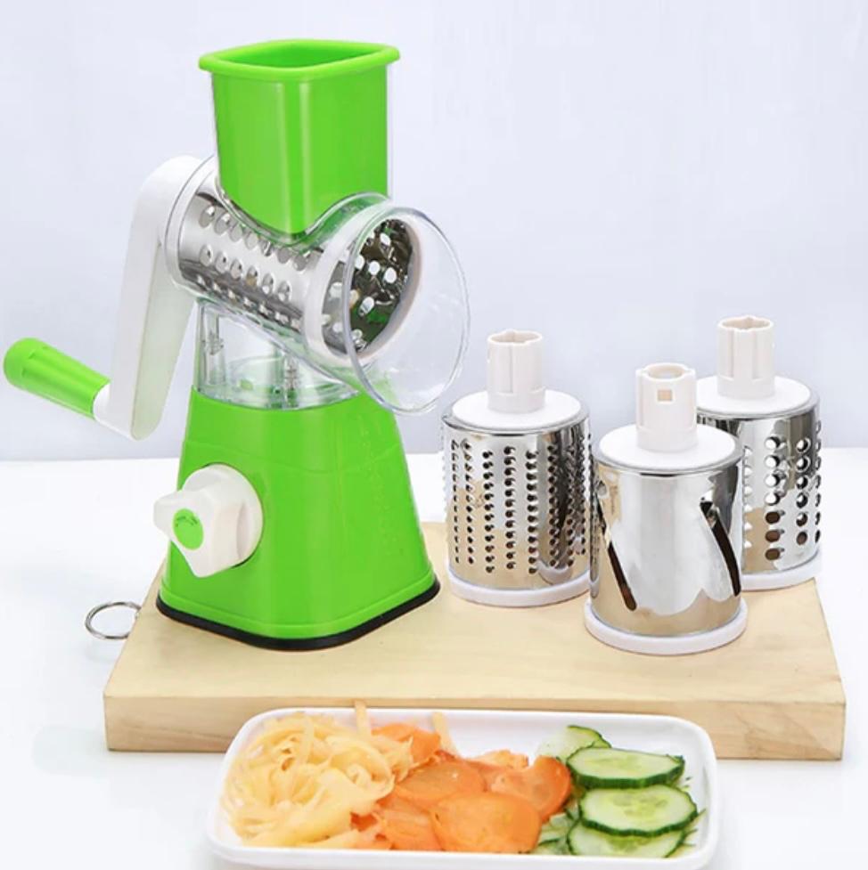 Drum vegetable cutter